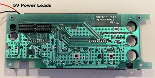 Blue LED Display PCB