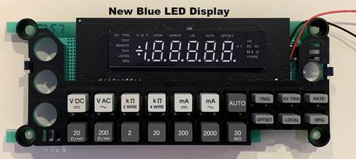 Blue LED Display PCB
